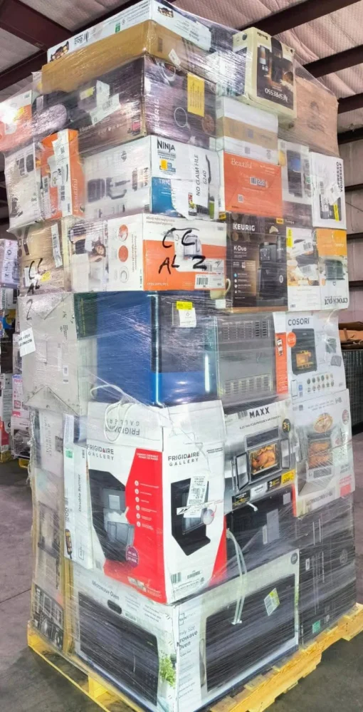 Haushaltsgeräte Liquidationspaletten Deutschland