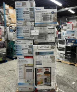 Air conditioner liquidation pallets