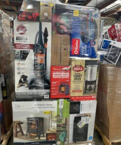 Home and kitchen appliances liquidation pallets