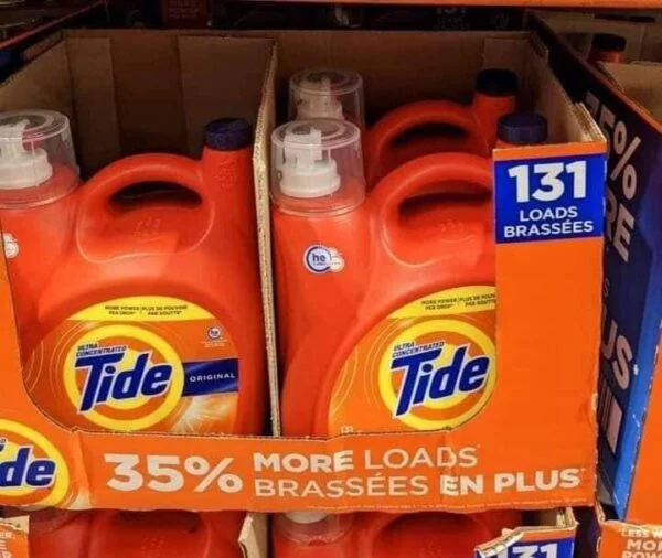 Wholesale laundry detergent pallets