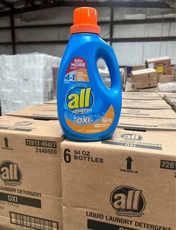 Wholesale laundry detergent pallets