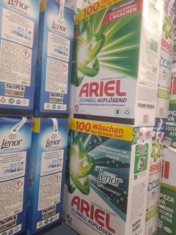 Wholesale laundry detergent pallets