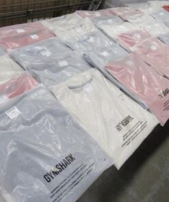 Gymshark fitness clothing liquidation pallets