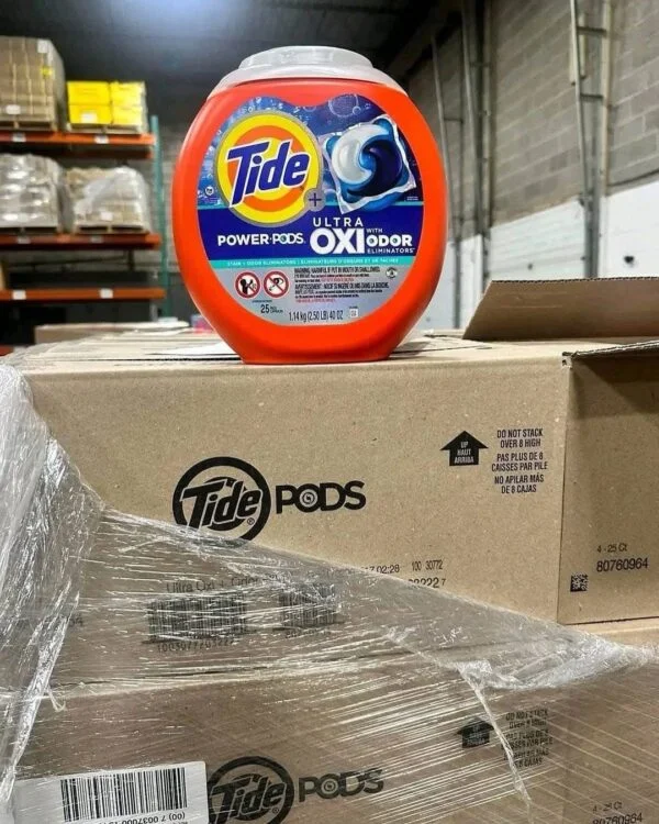 Wholesale laundry detergent pallets