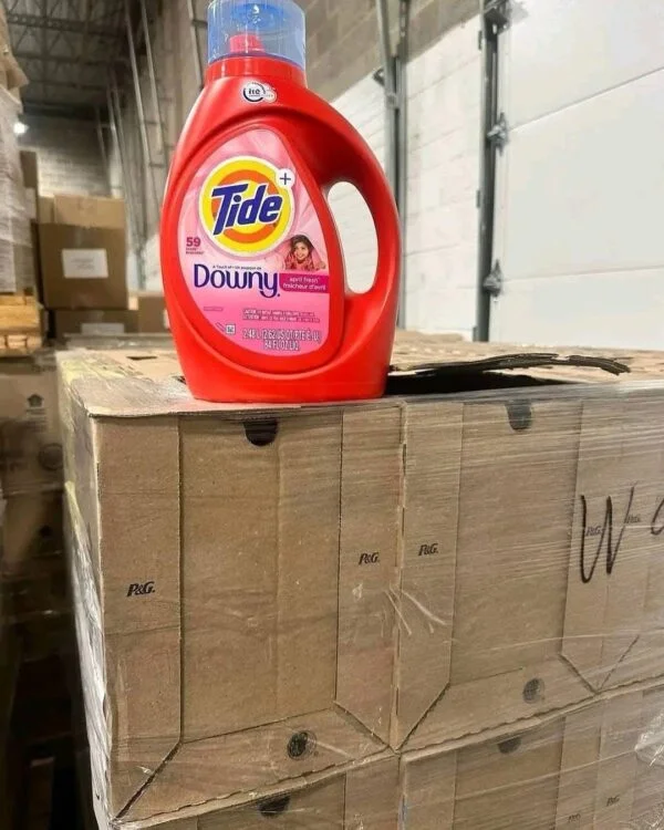 Wholesale laundry detergent pallets